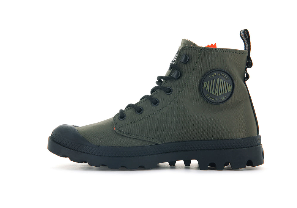 Botas Palladium PAMPA UNLOCKED Hombre Verde Oliva | Costa Rica-98517